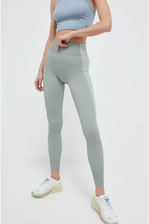 Reebok Legginsy do jogi kolor z nadrukiem