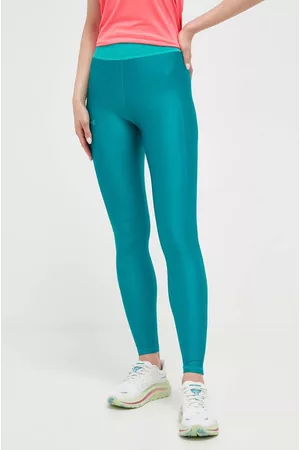 Under Armour Legginsy treningowe Armour Branded kolor gładkie