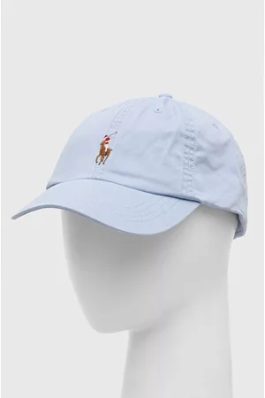 Ralph Lauren Czapka z daszkiem kolor gładka