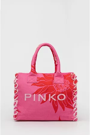 Pinko Kobieta Torebki - Torba plażowa kolor różowy