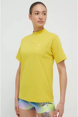 PUMA T-shirt bawełniany kolor