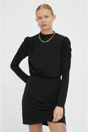YOUNG POETS SOCIETY Kobieta Sukienki dopasowane - Sukienka Katalina kolor czarny mini dopasowana