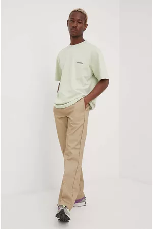 Dickies Spodnie męskie kolor proste DK0A4XK6KHK-Khaki