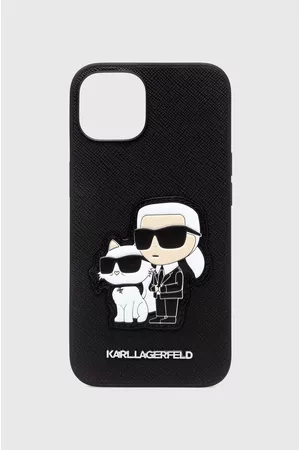 Karl Lagerfeld Mężczyzna iPhone - Etui na telefon iPhone 14 6.1" kolor czarny