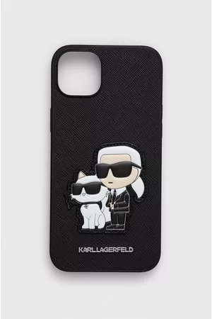 Karl Lagerfeld Kobieta iPhone - Etui na telefon iPhone 14 Plus 6.7" kolor czarny