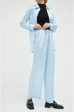 Résumé Résumé spodnie damskie kolor szerokie high waist
