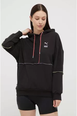 PUMA Bluza X TRP damska kolor z kapturem wzorzysta 539128-39