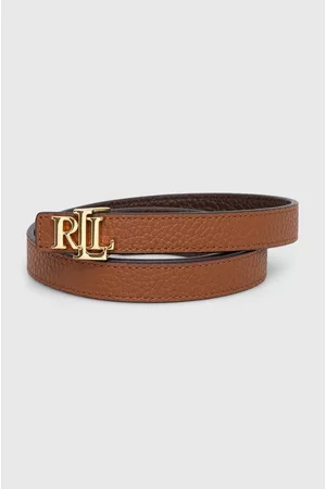 Ralph Lauren Pasek skórzany dwustronny kolor 412912038