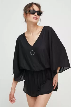 Trussardi Kobieta Sukienki plażowe - Sukienka plażowa kolor czarny