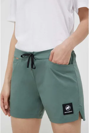 Mammut Szorty outdoorowe Massone Light kolor gładkie medium waist