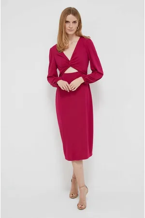 Ralph Lauren Sukienka kolor midi prosta