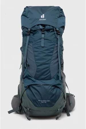 Deuter Kobieta Plecaki - Plecak Aircontact Lite 50 + 10 kolor zielony duży gładki