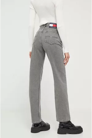 Tommy Hilfiger Kobieta Z wysokim stanem - Jeansy bawełniane high waist