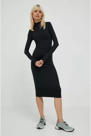 Calvin Klein Kobieta Sukienki dopasowane - Sukienka kolor czarny mini dopasowana