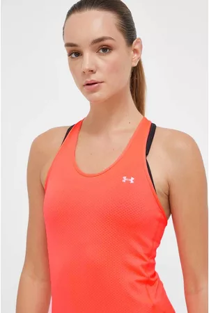 Under Armour Kobieta Sportowe Topy i T-shirty - Top treningowy kolor różowy