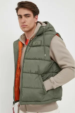 Alpha Industries Bezrękawnik męski kolor zimowy 118110.01-SageGreen
