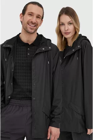 Rains Kurtka 12010 Jacket kolor przejściowa 12010.01-Black
