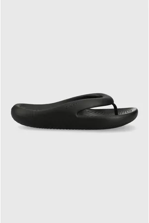 Crocs Kobieta Sandały - Japonki Mellow Slide damskie kolor czarny na płaskim obcasie 208437