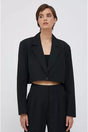 Calvin Klein Kobieta Marynarki - Marynarka damska kolor czarny oversize
