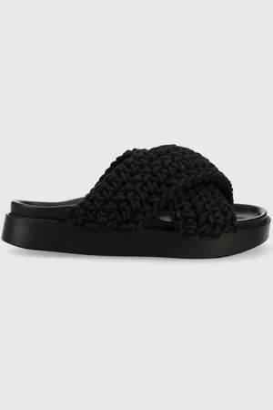 INUIKII Klapki Woven damskie kolor 70104-105