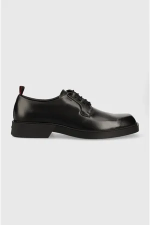 HUGO BOSS Półbuty skórzane Iker męskie kolor 50503649