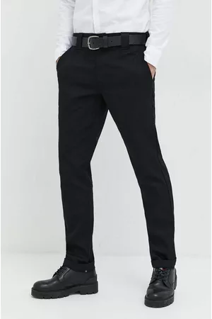 Dickies Spodnie 872 męskie kolor dopasowane DK0A4XK8BLK1-BLACK