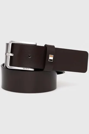 HUGO BOSS Pasek skórzany męski kolor 50486839