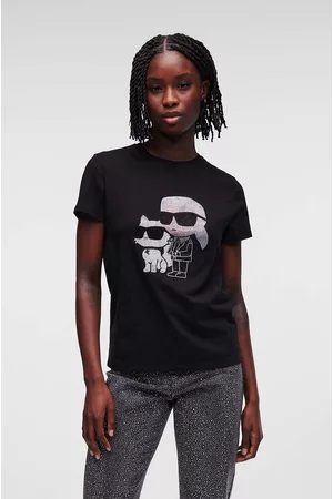 Karl Lagerfeld T-shirt bawełniany kolor