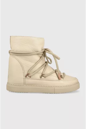 INUIKII śniegowce skórzane Full Leather Wedge kolor 75203-087