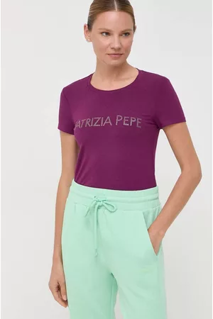 Patrizia Pepe T-shirt damski kolor