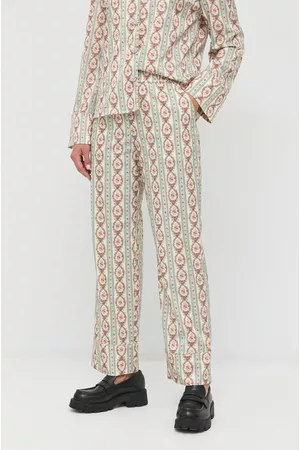 Notes Du Nord Spodnie damskie proste high waist