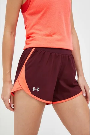 Under Armour Szorty do biegania Fly-By 2.0 kolor medium waist