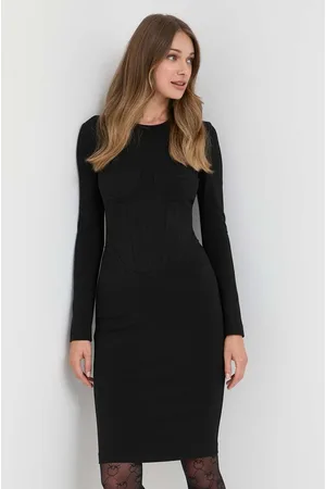 Pinko Sukienka kolor midi prosta