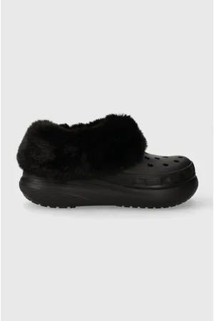 Crocs Klapki Furever Crush damskie kolor 208446