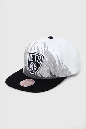 Mitchell & Ness Czapka z daszkiem bawełniana BROOKLYN NETS kolor wzorzysta