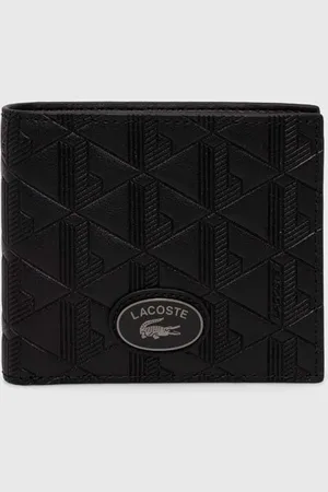 Lacoste Portfel skórzany męski kolor