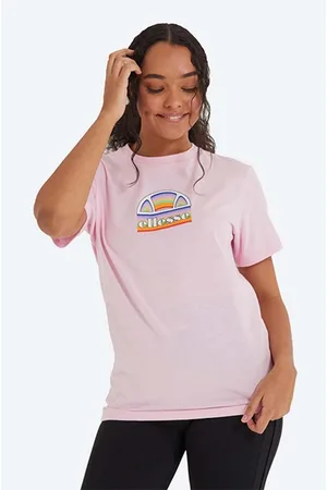 Ellesse T-shirt bawełniany kolor SGJ11887-WHITE