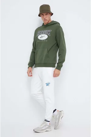 Reebok Spodnie dresowe kolor z nadrukiem