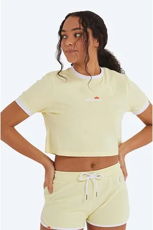 Ellesse T-shirt bawełniany kolor SGJ11884-WHITE