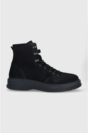 Tommy Hilfiger Buty zamszowe TH EVERYDAY CLASS W SUEDE HOOKS męskie kolor FM0FM04762