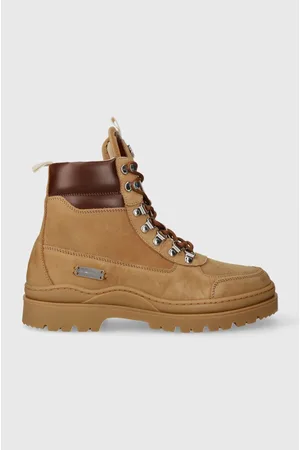 Filling pieces Buty zamszowe Mountain Boot Quartz męskie kolor 63333369985