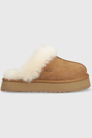 UGG Kapcie zamszowe W Disquette kolor