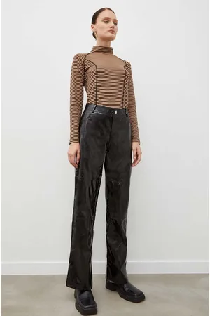 Résumé Résumé spodnie damskie kolor szerokie high waist