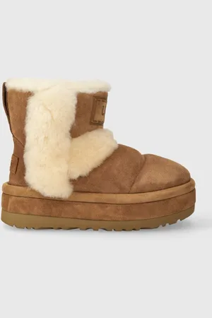UGG śniegowce zamszowe Classic Chillapeak kolor 1144046