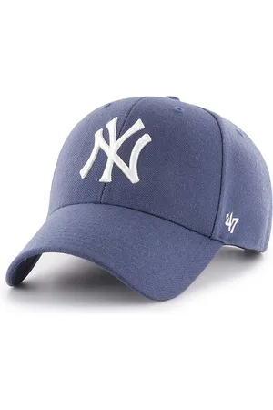 47 Brand Czapka z daszkiem z domieszką wełny MLB New York Yankees kolor z aplikacją
