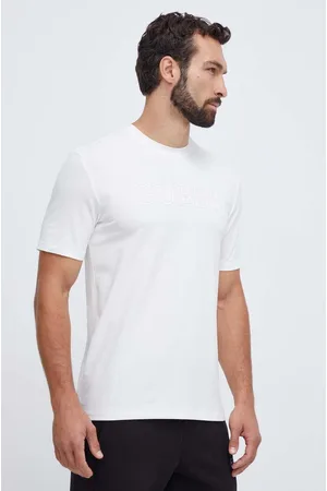 Guess T-shirt ALPHY męski kolor szary z aplikacją Z2YI11 J1314