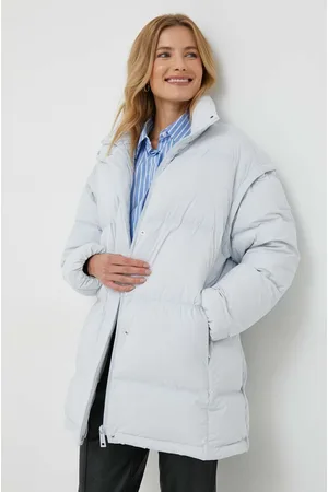 Calvin Klein Kurtka puchowa damska kolor zimowa oversize