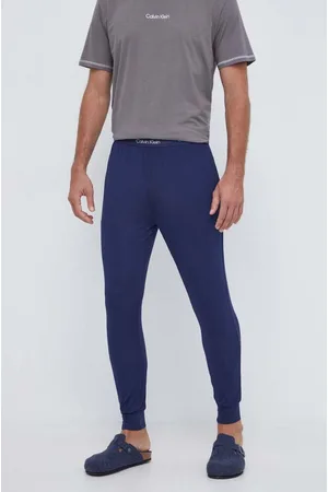 Calvin Klein Spodnie lounge kolor gładkie