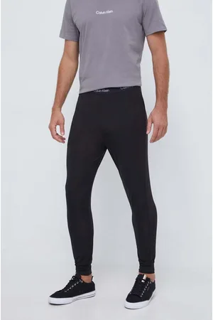 Calvin Klein Spodnie lounge kolor gładkie