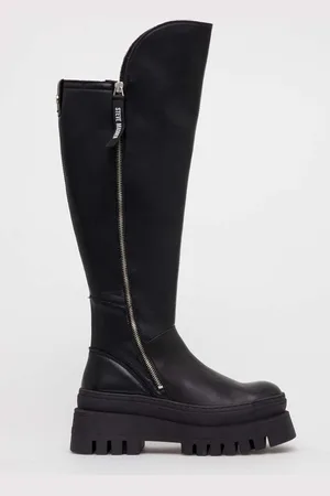 Steve Madden Kozaki Chayenna damskie kolor na platformie SM11002684